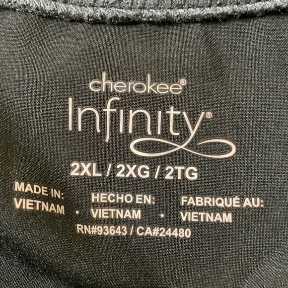 Cherokee Infinity Jacket Women's Nurse Professional Uniform Zip Front 2XL NWT - Picture 6 of 9